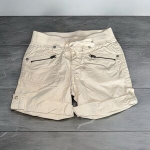 Girls Khaki Bermuda Shorts Justice (8)
